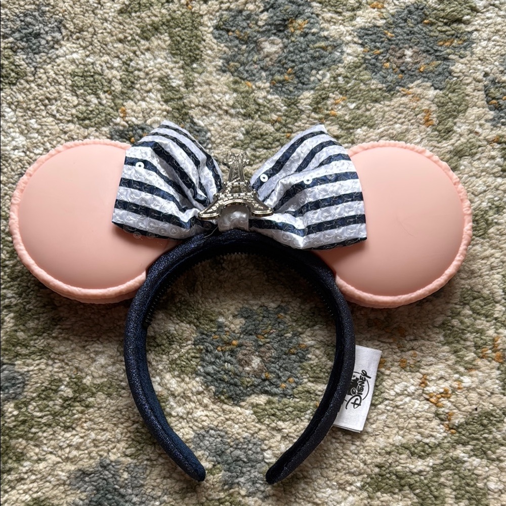 NWOT Disney Epcot France Macaroons Mini Mouse Eiffel Tower Headband